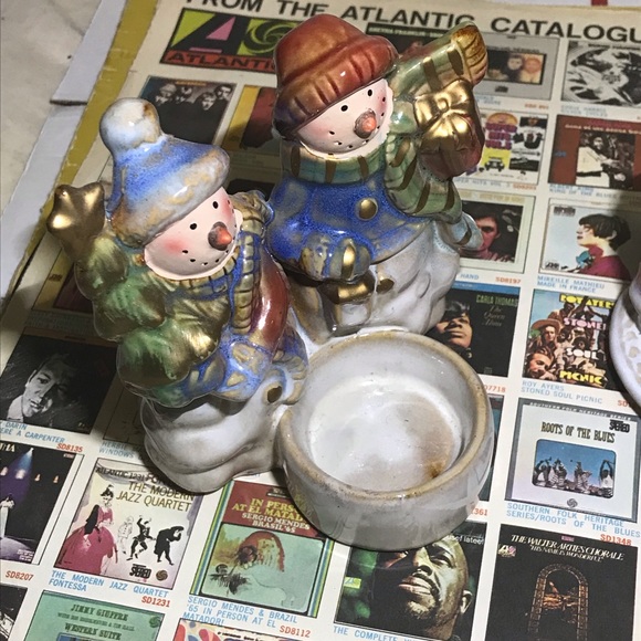 CLEARANCE PRICE!Ceramic/porcelain Xmas candle 🕯 decor - Picture 6 of 10